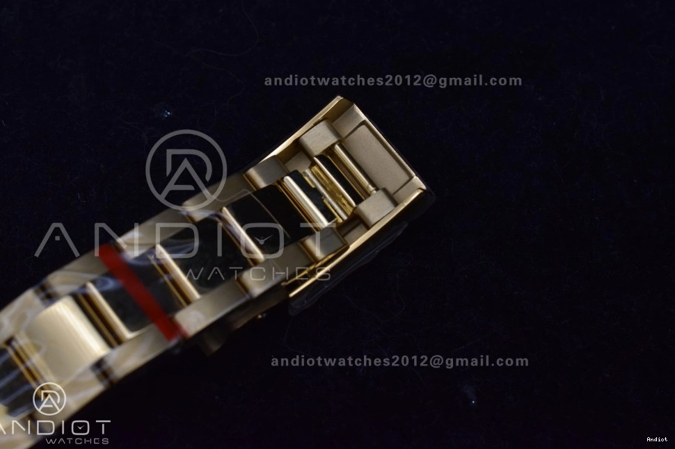 116508 Daytona Edition QF Black on Bracelet 1:1 Best Dial YG SH4130 Diamonds V2 0126